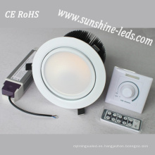 30W / 20W / 10W Dimmable COB LED Downlight con atenuador